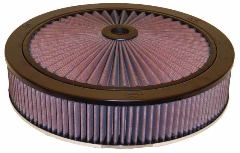 K&N X-Stream Top Assembly 14in OD 5.125in Neck Flange 4.62in H w/Vent K&N Engineering