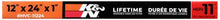 Load image into Gallery viewer, K&amp;N HVAC Filter - 12 x 24 x 1 K&amp;N Engineering