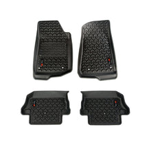 Load image into Gallery viewer, Rugged Ridge Floor Liner Kit Black F/R 18-20 Jeep Wrangler JL 2Dr Rugged Ridge