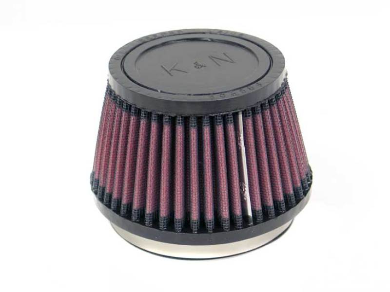 K&N Filter Universal Rubber Filter 3 1/2 inch Flange 4 5/8 inch Base 3 1/2 inch Top 3 inch Height K&N Engineering