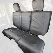 Load image into Gallery viewer, Rugged Ridge Ballistic Seat Cvr Rear Black 840D 07-10 JK 4Dr Rugged Ridge