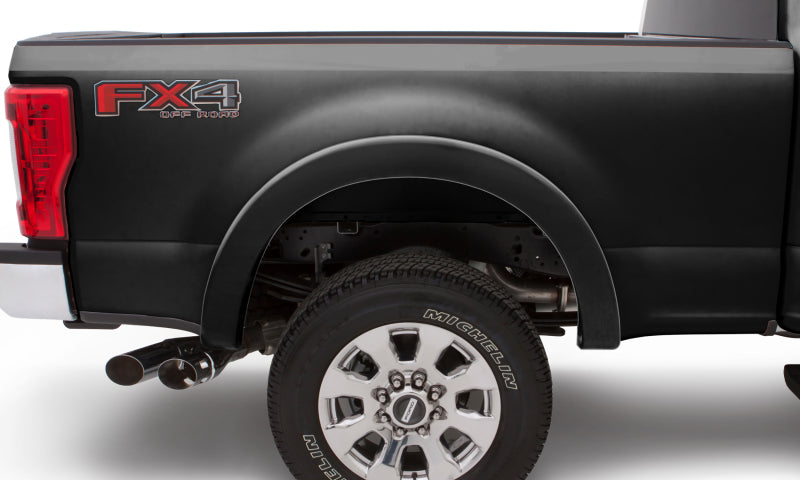 Bushwacker 17-18 Ford F-250 Super Duty OE Style Flares 4pc - Black Bushwacker
