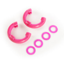 Load image into Gallery viewer, Rugged Ridge Pink 3/4in D-Ring Isolator Kit Rugged Ridge