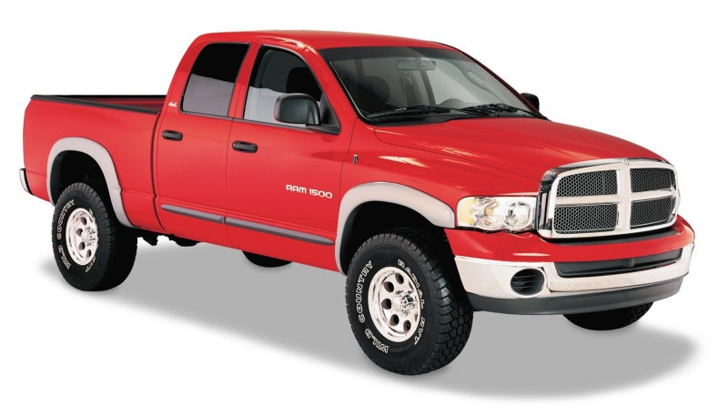 Bushwacker 02-05 Dodge Ram 1500 Fleetside OE Style Flares 4pc 75.9/76.3/97.9in Bed - Black Bushwacker