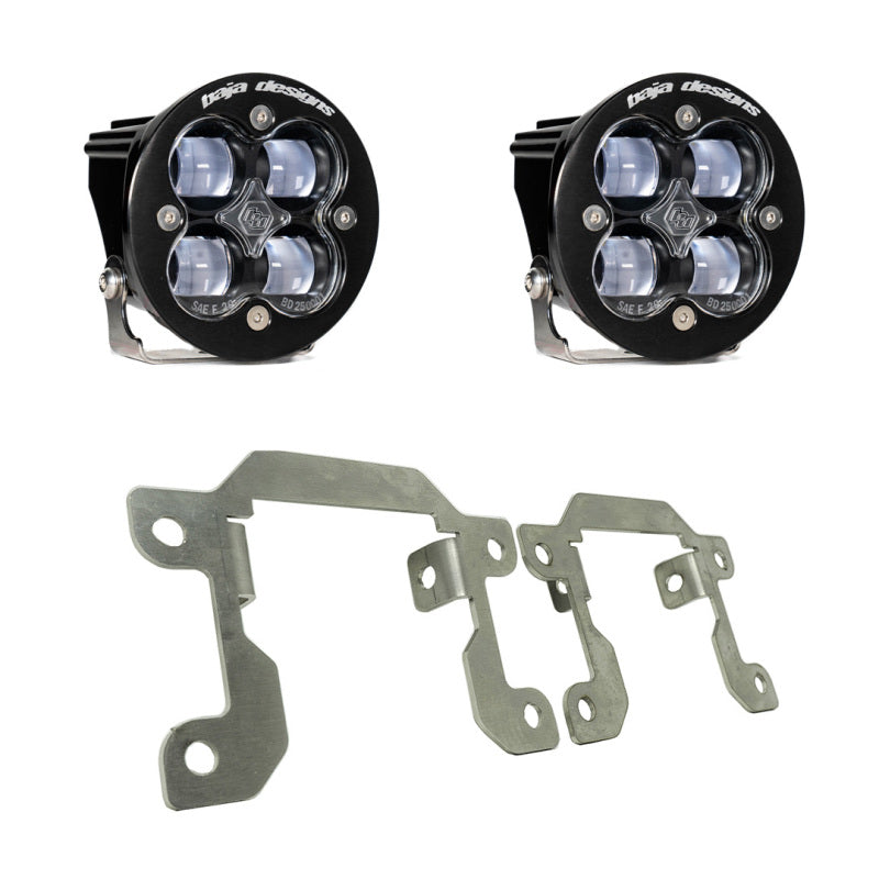 Baja Designs 2019+ Ranger Squadron Fog Light & Fog Pocket Kit Baja Designs