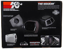 Load image into Gallery viewer, K&amp;N Street Metal Intake System for 01-16 Harley Davidson Softail/Dyna - Shaker Black K&amp;N Engineering