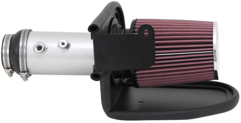 K&N 13-14 Honda Accord 3.5L V6 69 Series Typhoon Air Intake System - Silver Cold Air Intake Kit K&N Engineering