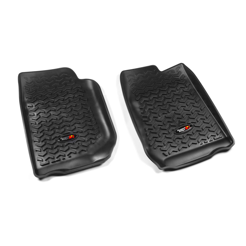 Rugged Ridge Floor Liner Front Black 2007-2018 Jeep Wrangler Unlimited JK 4 Dr Rugged Ridge