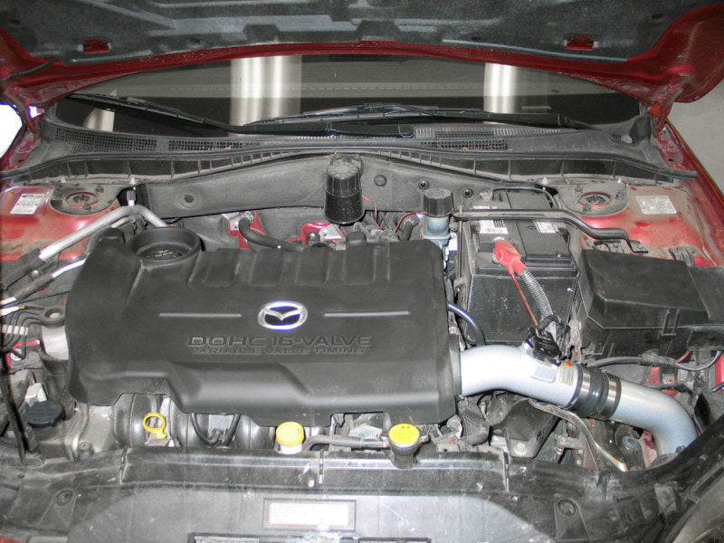 K&N Performance Intake Kit TYPHOON; MAZDA 6, L4-2.3L, 03-06; SILVER K&N Engineering