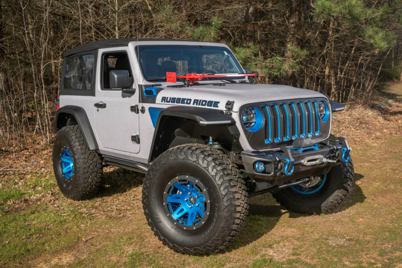 Rugged Ridge Max Terrain Fender Flare Set F & R 18-22 Jeep Wrangler JL Rugged Ridge
