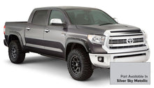 Load image into Gallery viewer, Bushwacker 16-18 Toyota Tundra Fleetside Pocket Style Flares 4pc 66.7/78.7/97.6in Bed - Silver Sky Bushwacker