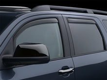 Load image into Gallery viewer, WeatherTech 08+ Toyota Sequoia Front and Rear Side Window Deflectors - Dark Smoke WeatherTech