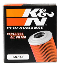 Load image into Gallery viewer, K&amp;N Yamaha / MUZ / MZ / Sachs / Aprilia / Derbi 2.156in OD x 2.313in H Oil Filter K&amp;N Engineering