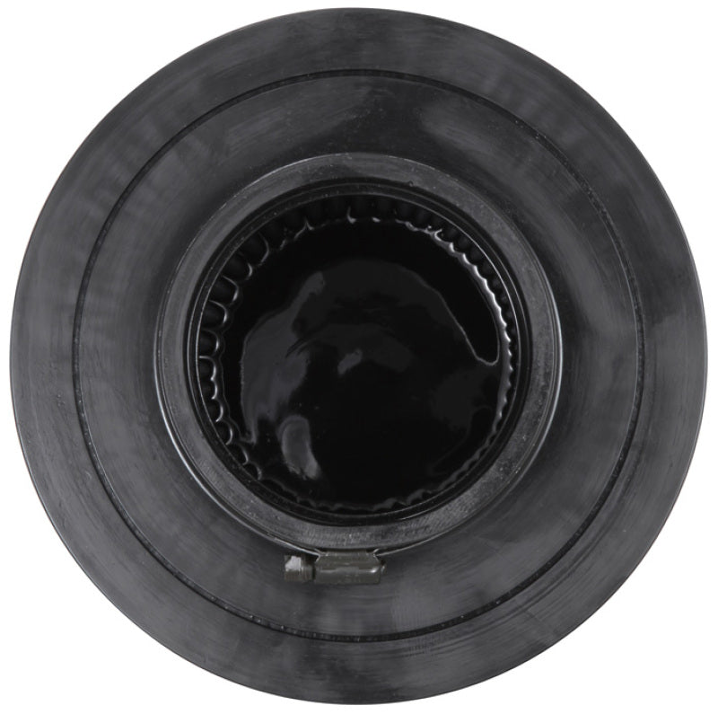 K&N Universal Rubber Filter-Round Tapered 4in Flange ID x 8in Base OD x 6.625in Top OD x 8in H K&N Engineering