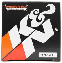 Load image into Gallery viewer, K&amp;N Harley Davidson 3in OD x 4.063in H Chrome Oil Filter K&amp;N Engineering