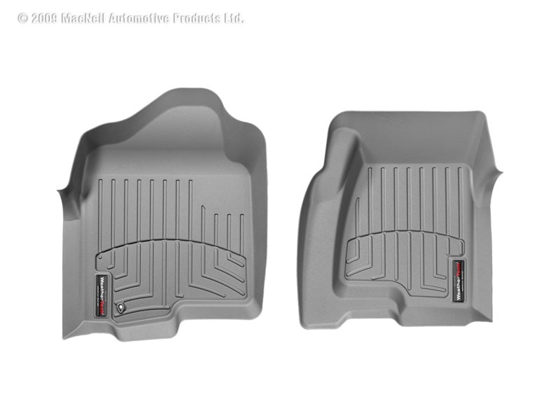 WeatherTech 99-00 Chevrolet Silverado Crew Cab Front FloorLiner - Grey WeatherTech