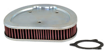 Load image into Gallery viewer, K&amp;N Replacement Air Filter 1.625in H x 7.5in L for Harley Davidson K&amp;N Engineering