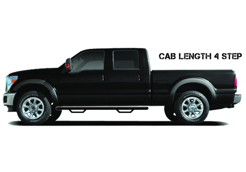 N-Fab RS Nerf Step 2020 Jeep Wrangler Gladiator 4DR All Beds - Cab Length - Tex. Black N-Fab
