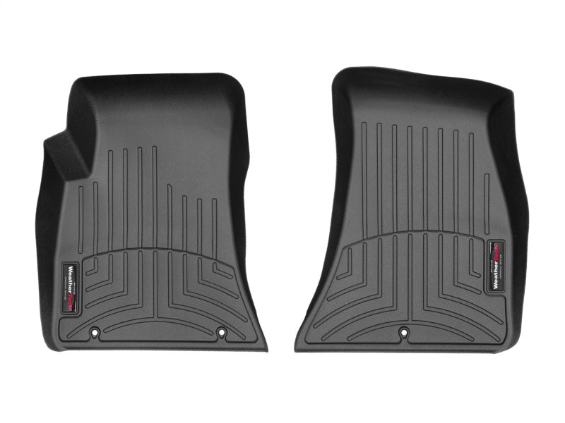 WeatherTech 2015+ Dodge Challenger Front FloorLiner - Black (Does not fit GT model) WeatherTech