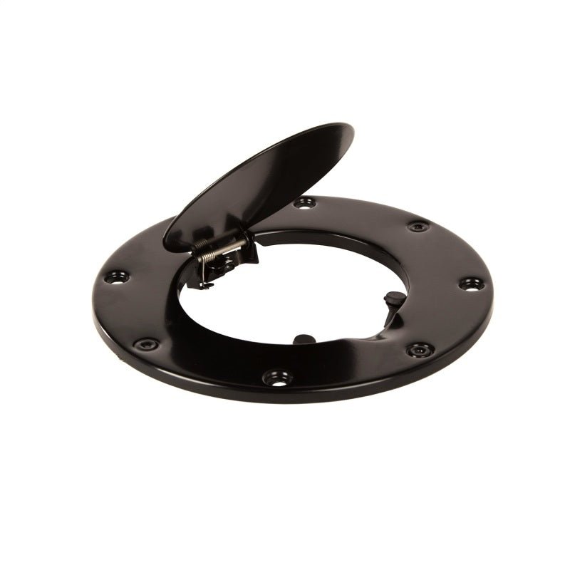 Rugged Ridge 97-06 Jeep Wrangler TJ Black Non-Locking Gas Cap Door Rugged Ridge