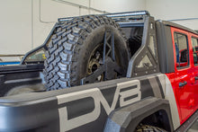 Load image into Gallery viewer, DV8 Offroad 2019+ Jeep Gladiator Universal Stand Up In-Bed Tire Carrier DV8 Offroad