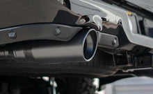 Load image into Gallery viewer, MagnaFlow 07-17 Jeep Wrangler JK 3.8/3.6L Dual Split Rear Exit Black Axle-Back Exhaust Magnaflow