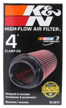 Load image into Gallery viewer, K&amp;N Universal Rubber Filter 4inch FLG / 6inch OD-B / 4-5/8inch OD-T / 9inch H K&amp;N Engineering