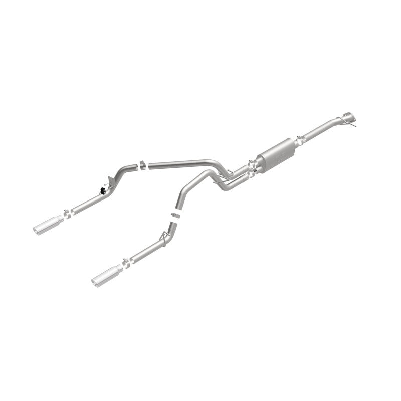 MagnaFlow Stainless Cat-Back Exhaust 2015 Chevy Colorado/GMC Canyon Dual Split Rear Exit 3.5in Magnaflow