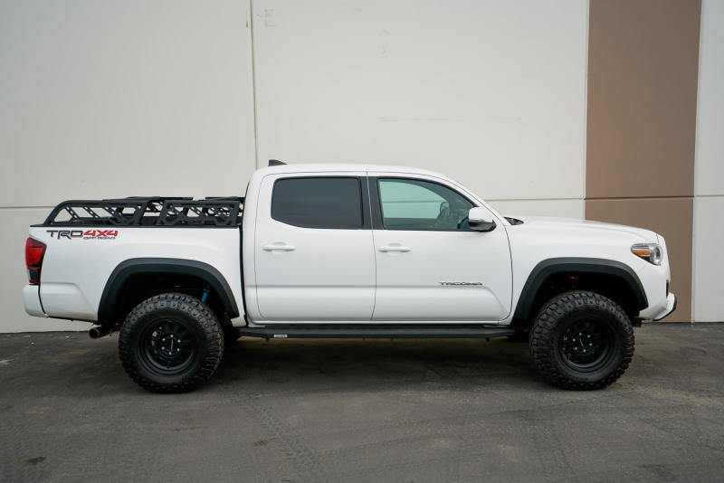 DV8 Offroad 20-22 Jeep Gladiator JT / 05-21 Toyota Tacoma Overland Bed Rack - 2pc. Adjustable DV8 Offroad