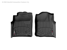Load image into Gallery viewer, WeatherTech 05-11 Toyota Tacoma Access Cab Front FloorLiner - Black WeatherTech