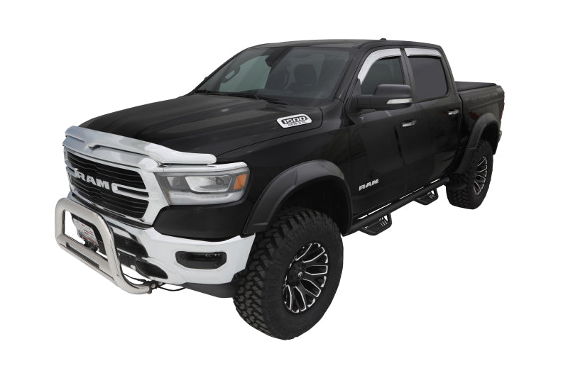 Bushwacker 09-18 Ram 1500 w/ 67.4in Fleetside Bed (Ex. R/T and Rebel) DRT Style Flares 4pc - Black Bushwacker