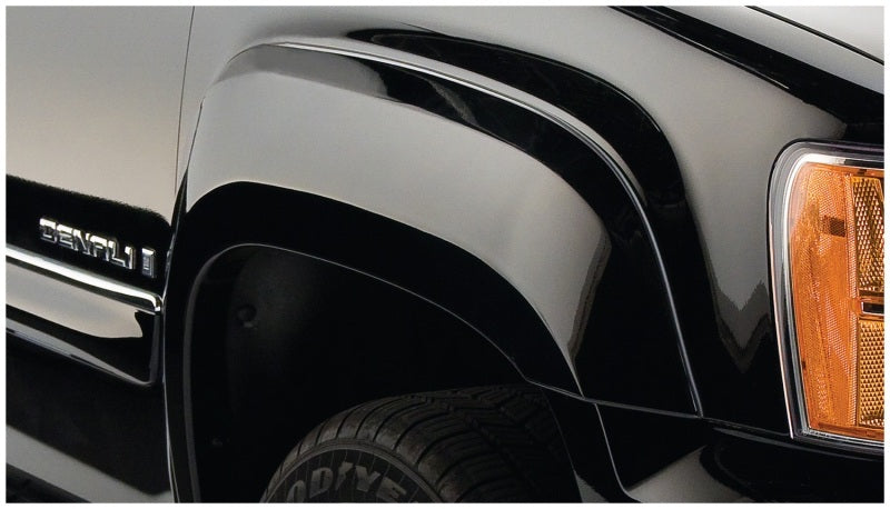 Bushwacker 07-14 GMC Sierra 2500 HD OE Style Flares 2pc - Black Bushwacker
