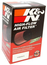 Load image into Gallery viewer, K&amp;N Filter Universal Rubber Filter 2 7/16 inch 20 Degree Flange 3 3/4 inch OD 6 inch Height K&amp;N Engineering