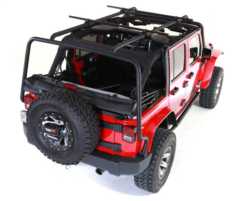 Jeep soft best sale top roof rack