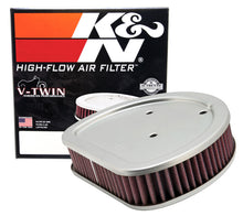 Load image into Gallery viewer, K&amp;N Replacement Air Filter 1.625in H for Harley Davidson K&amp;N Engineering