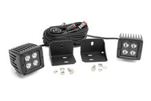 Load image into Gallery viewer, LED Light | Cab Mount | 2" Black Pair | Flood | Can-Am Defender HD 5/HD 8/HD 9/HD 10 Rough Country