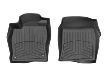 Load image into Gallery viewer, WeatherTech 17+ Honda Civic Hatchback Front FloorLiner HP - Black WeatherTech