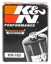 Load image into Gallery viewer, K&amp;N Piaggio 2.156in OD x 3.063in Height Oil Filter K&amp;N Engineering