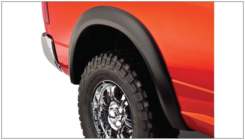 Bushwacker 94-01 Dodge Ram 1500 Fleetside Extend-A-Fender Style Flares 4pc 78.0/96.0in Bed - Black Bushwacker