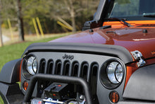 Load image into Gallery viewer, Rugged Ridge Bug Deflector Matte Black 07-18 Jeep Wrangler Rugged Ridge