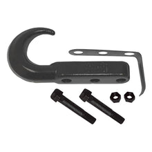 Load image into Gallery viewer, Rugged Ridge 42-02 Jeep CJ / Jeep Wrangler Black Front Tow Hook Rugged Ridge
