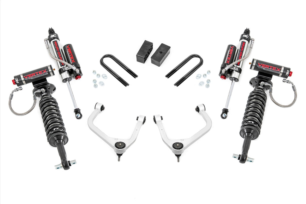 3.5 Inch Lift Kit | Mono Leaf Rear | Vertex | GMC Sierra 1500 (19-23) Rough Country