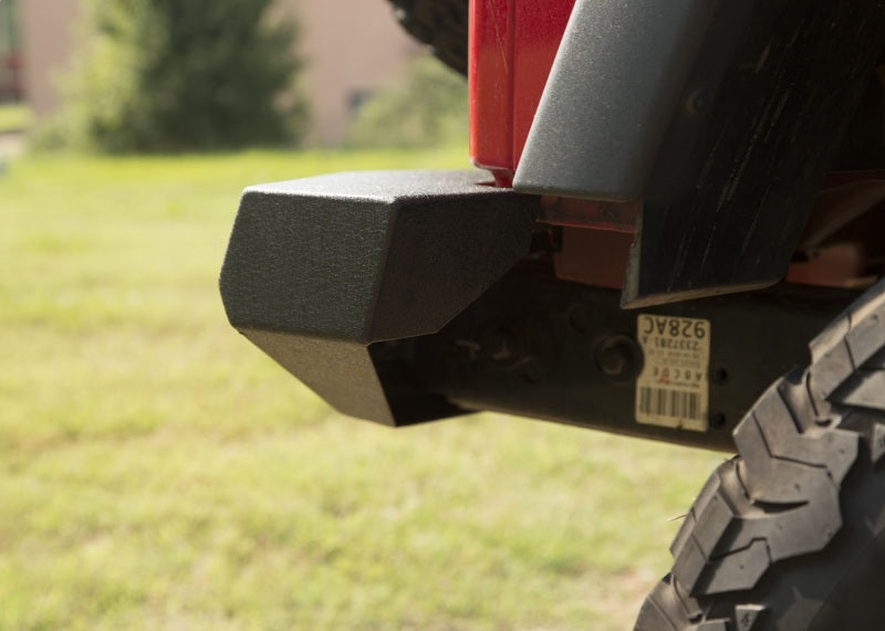 Rugged Ridge Spartan Rear Bumper Full Width 07-18 Jeep Wrangler JK Rugged Ridge
