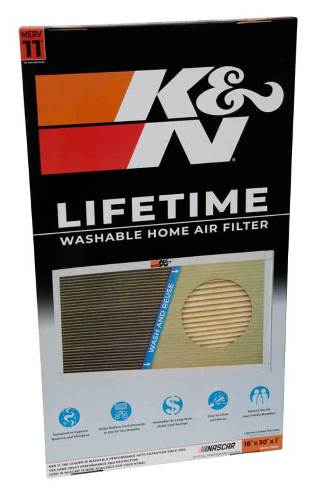 K&N HVAC Filter - 18 x 30 x 1 K&N Engineering