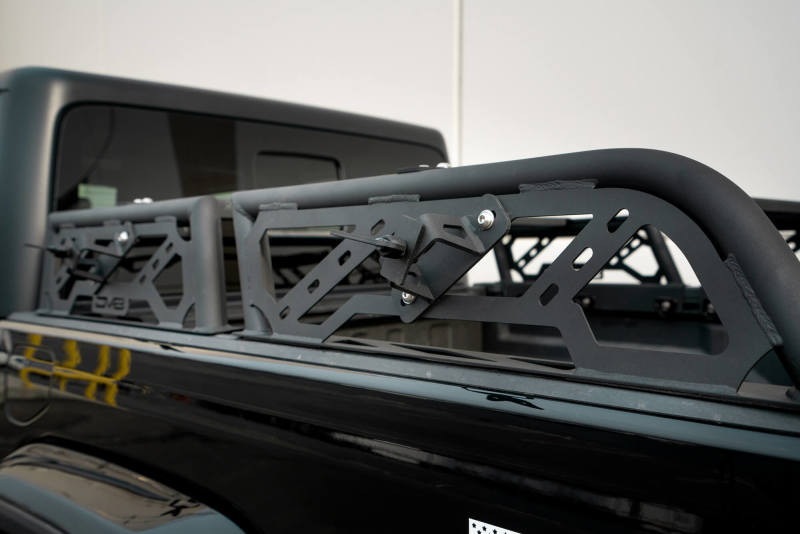 DV8 Offroad 20-22 Jeep Gladiator JT / 05-21 Toyota Tacoma Overland Bed Rack - 2pc. Adjustable DV8 Offroad