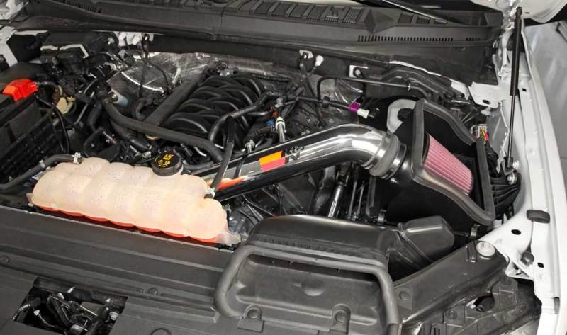 K&N 15 Ford F150 5.0L V8 F/I High Flow Performance Intake Kit K&N Engineering