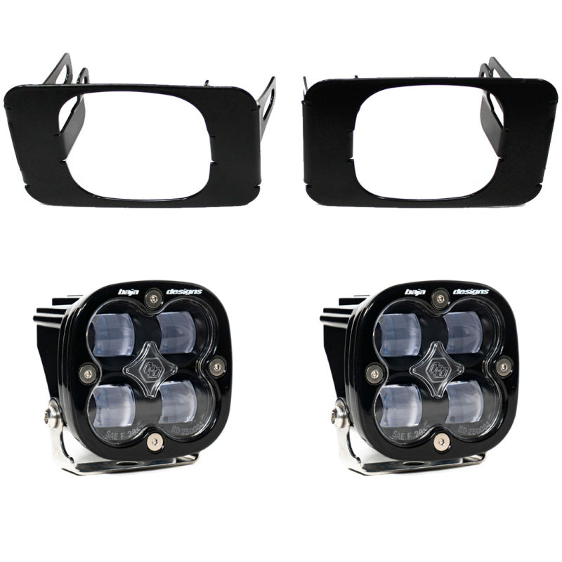 Baja Designs 17-18 Super Duty Fog Lights Fog Pocket Kit Baja Designs
