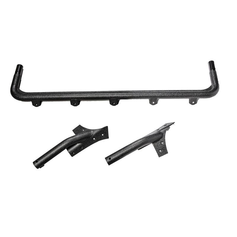 Rugged Ridge 07-18 Jeep Wrangler JK Textured Black Windshield Mount Light Bar Rugged Ridge
