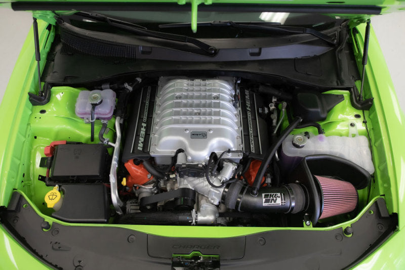 K&N 2017 Dodge Challenger Hellcat SC V8-6.2L F/l Typhoon Air Intake K&N Engineering