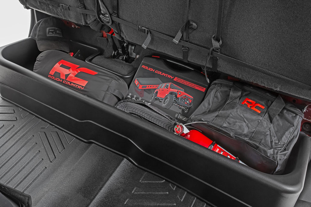 Under Seat Storage | Crew Cab | Chevy/GMC 1500/2500HD/3500HD (19-23) Rough Country